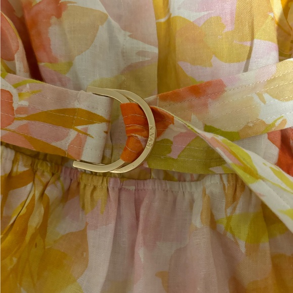 KIVARI printed short sleeve belted romper. Sold out. Size 6 - Picture 5 of 5